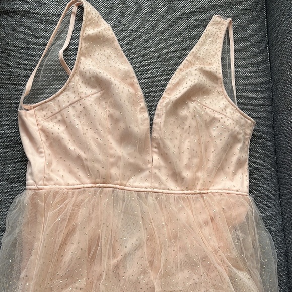 **HOST PICK** Blush Floor Length Gown - Picture 4 of 7